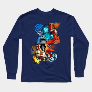 Avatar - The 4 Elements Long Sleeve T-Shirt